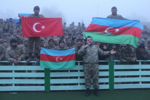 Azad edilmiş ərazilərdə şanlı qələbəmiz qeyd olundu - FOTOLAR Azad edilmiş ərazilərdə şanlı qələbəmiz qeyd olundu - FOTOLAR