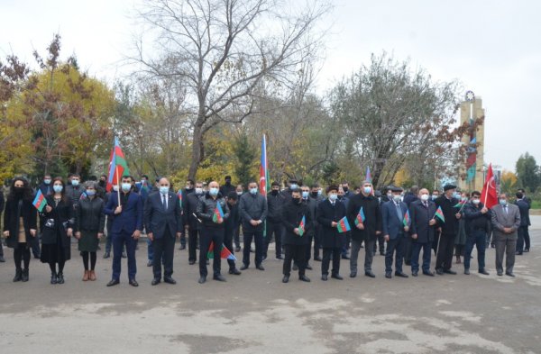 Qubadlı ictimaiyyəti şəhidlərimizi andı - FOTO