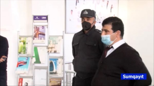 Sumqayıtda tədris mərkəzinin direktoru həbs edildi - VİDEO (FOTO)