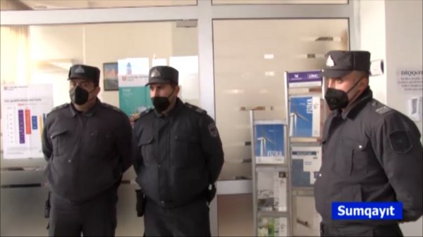Sumqayıtda tədris mərkəzinin direktoru həbs edildi - VİDEO (FOTO)
