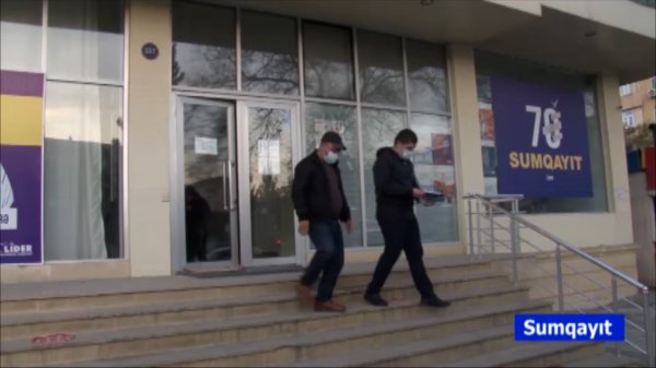 Sumqayıtda tədris mərkəzinin direktoru həbs edildi - VİDEO (FOTO)