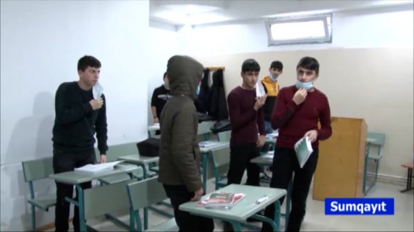 Sumqayıtda tədris mərkəzinin direktoru həbs edildi - VİDEO (FOTO)