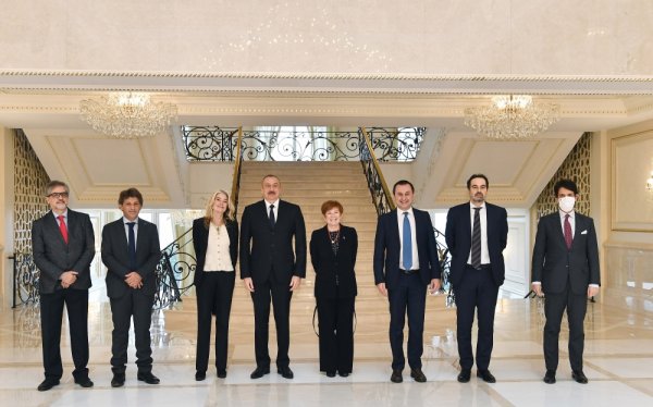 İlham Əliyev qəbul keçirdi - Foto
