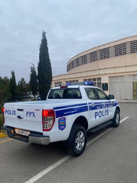 Polislərimiz Qarabağda bu “Pikap”la xidmət göstərəcəklər - Foto