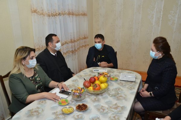 Sumqayıtda Vətən müharibəsinin qaziləri ilə görüşlər davam edir - FOTOLAR