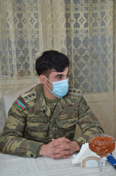 Sumqayıtda Vətən müharibəsinin qaziləri ilə görüşlər davam edir - FOTOLAR
