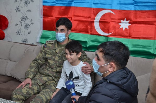 Sumqayıtda Vətən müharibəsinin qaziləri ilə görüşlər davam edir - FOTOLAR