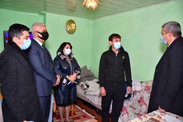 Sumqayıtda Vətən müharibəsinin qaziləri ilə görüşlər davam edir - FOTOLAR