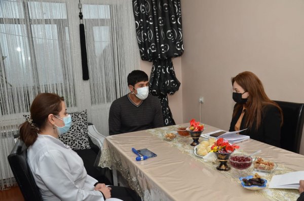 Sumqayıt şəhərində Vətən müharibəsinin qaziləri ilə görüşlər davam edir
