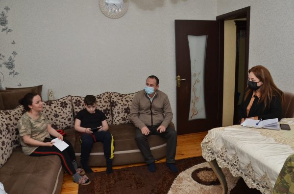 Sumqayıt şəhərində Vətən müharibəsinin qaziləri ilə görüşlər davam edir