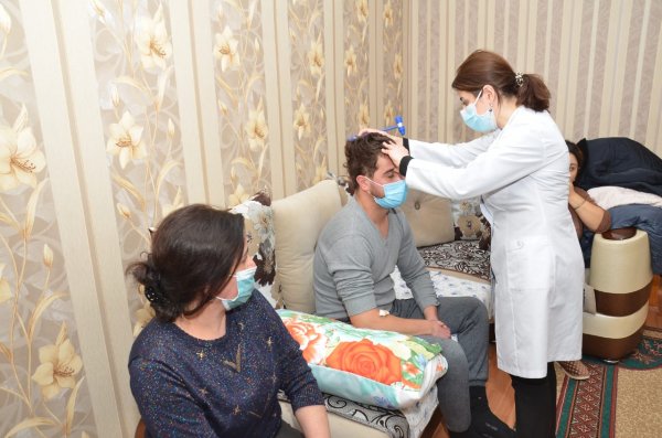 Sumqayıt şəhərində Vətən müharibəsinin qaziləri ilə görüşlər davam edir