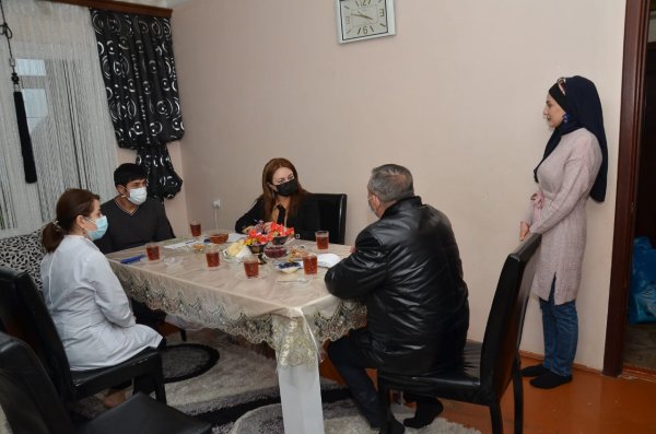 Sumqayıt şəhərində Vətən müharibəsinin qaziləri ilə görüşlər davam edir
