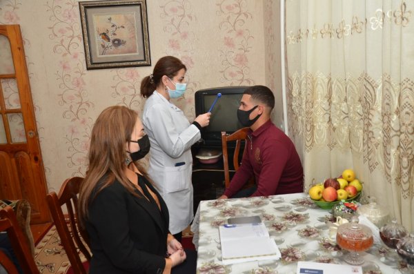 Sumqayıt şəhərində Vətən müharibəsinin qaziləri ilə görüşlər davam edir