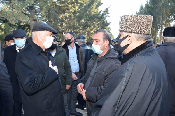 Sumqayıtda şəhid dəfn olundu -FOTOLAR