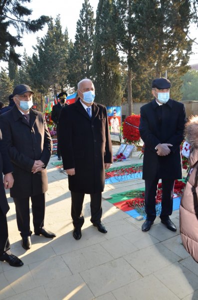 Sumqayıtda şəhid kapitan Anar Heydərov dəfn edilib - FOTO