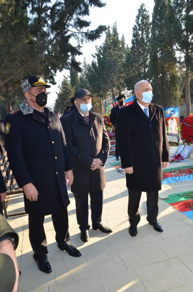 Sumqayıtda şəhid kapitan Anar Heydərov dəfn edilib - FOTO