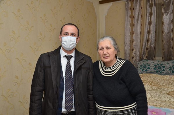 Sumqayıtda Vətən müharibəsinin qaziləri ilə görüşlər davam edir - FOTOLAR