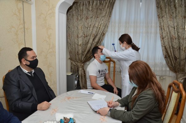 Sumqayıtda Vətən müharibəsinin qaziləri ilə görüşlər davam edir - FOTOLAR