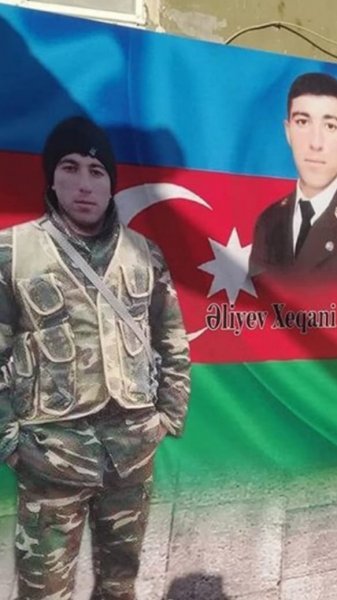 Sumqayıt qəhrəmanları tanımalıdır: Vətən uğrunda canını sipər edən Xəqani Əliyev - VİDEO (FOTOLAR)