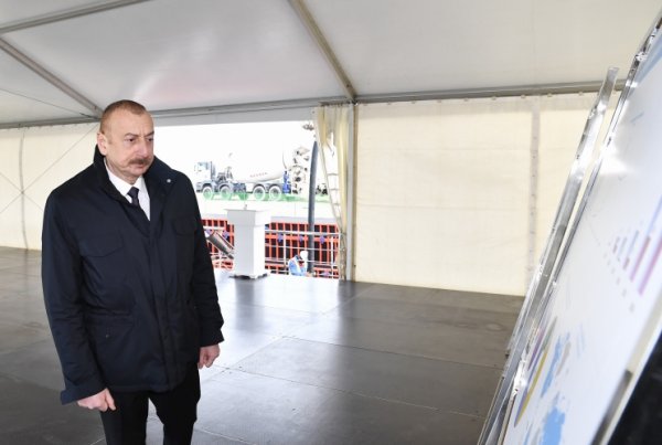 İlham Əliyev Sumqayıtda -FOTOLAR