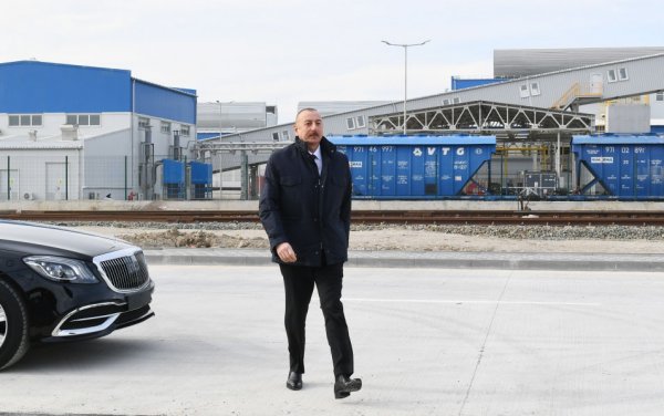 İlham Əliyev Sumqayıtda -FOTOLAR