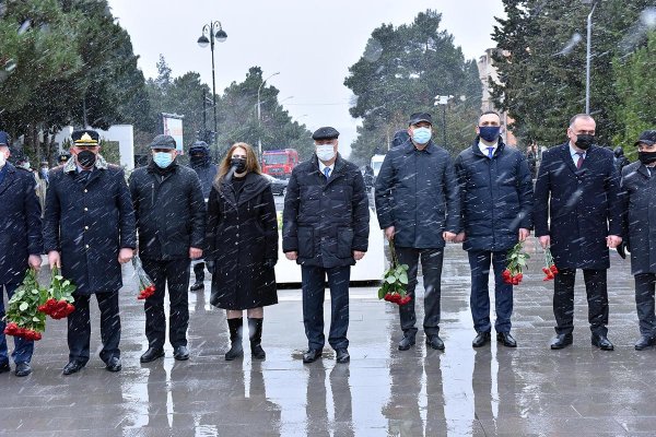 Sumqayıtda 20 Yanvar faciəsinin ildönümü qeyd olunub – FOTOLAR