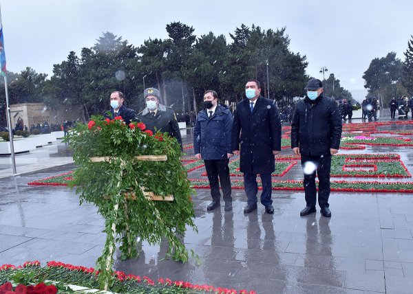 Sumqayıtda 20 Yanvar faciəsinin ildönümü qeyd olunub – FOTOLAR