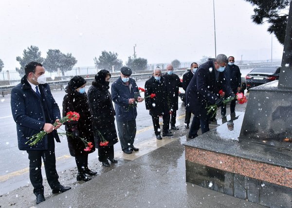 Sumqayıtda 20 Yanvar faciəsinin ildönümü qeyd olunub – FOTOLAR