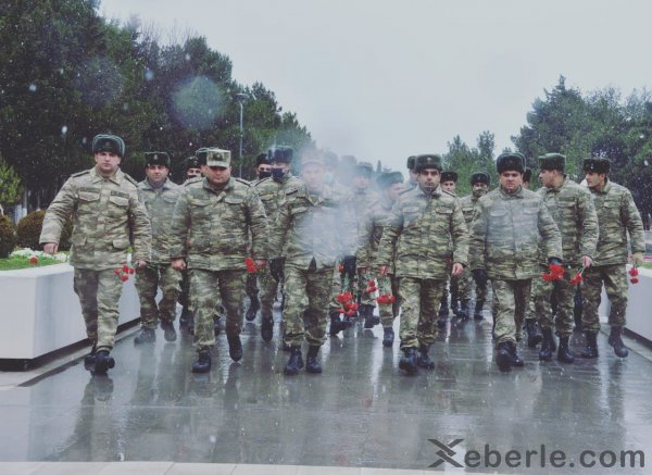 Sumqayıt Şəhidlər Xiyabanı bu gün... -FOTOLAR