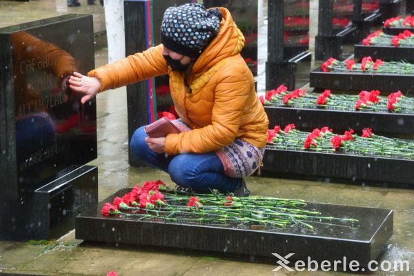 Sumqayıt Şəhidlər Xiyabanı bu gün... -FOTOLAR