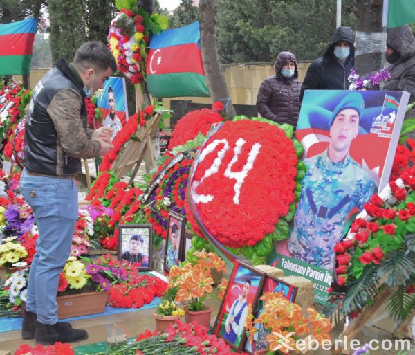 Sumqayıt Şəhidlər Xiyabanı bu gün... -FOTOLAR