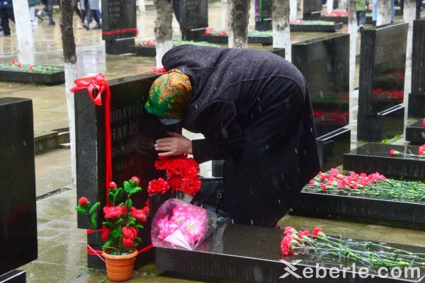 Sumqayıt Şəhidlər Xiyabanı bu gün... -FOTOLAR