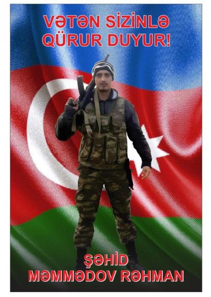 Sumqayıt qəhrəmanlarını tanımalıdır: qələbəyə saatlar qalmış şəhid olan Rəhman Məmmədov - VİDEO (FOTO) Sumqayıt qəhrəmanlarını tanımalıdır: qələbəyə saatlar qalmış şəhid olan Rəhman Məmmədov - VİDEO (FOTO)