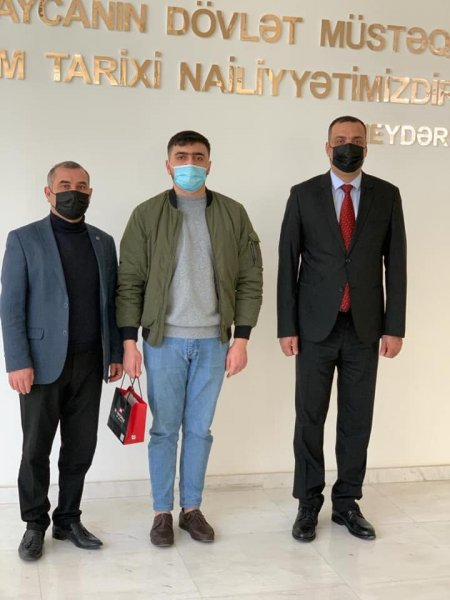 Rəşad Əliyev Sumqayıtda gənc qazilərlə görüşüb - FOTOLAR