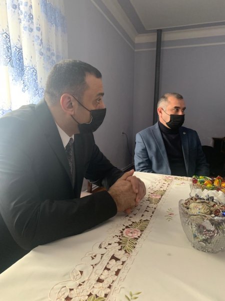 Sumqayıt Regional Mədəniyyət İdarəsi Qarabağ qazisinə dəstək oldu - FOTO