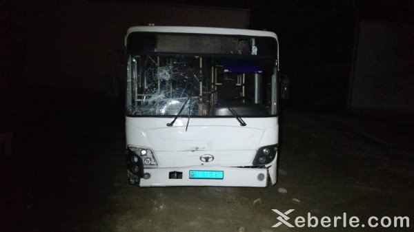 BNA Sumqayıtda avtoxulqanlıq edən avtobus sürücüsü ilə bağlı məlumat yaydı -FOTO