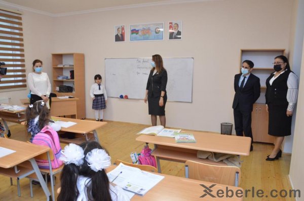 Sumqayıt məktəblərində monitorinqlərə başlanıldı - FOTOLAR