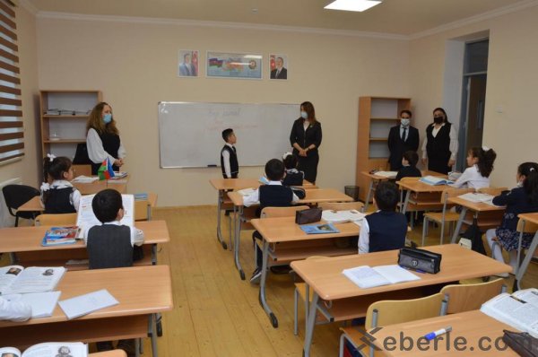 Sumqayıt məktəblərində monitorinqlərə başlanıldı - FOTOLAR
