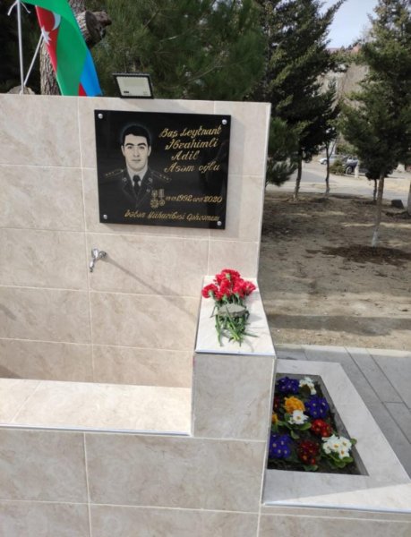 Sumqayıtda şəhidin xatirəsi əbədiləşdirilib - FOTO