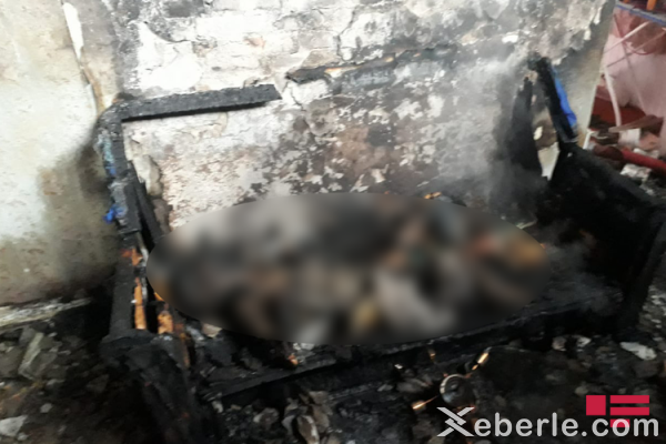 Sumqayıtda məcburi köçkünlərin yataqxanasında yanğın: ölən var - FOTO