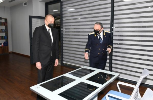 Prezident Baş Prokurorluğun yeni inzibati bina kompleksinin açılışında - FOTOLAR