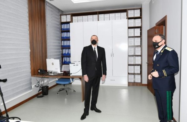 Prezident Baş Prokurorluğun yeni inzibati bina kompleksinin açılışında - FOTOLAR
