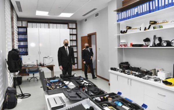 Prezident Baş Prokurorluğun yeni inzibati bina kompleksinin açılışında - FOTOLAR