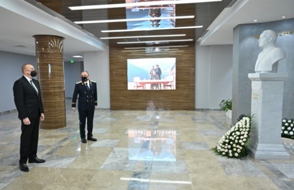 Prezident Baş Prokurorluğun yeni inzibati bina kompleksinin açılışında - FOTOLAR