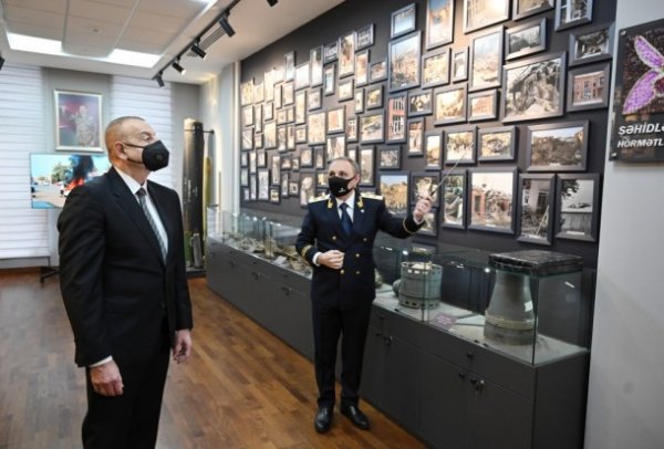 Prezident Baş Prokurorluğun yeni inzibati bina kompleksinin açılışında - FOTOLAR