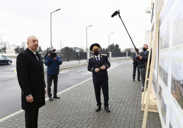 Prezident Baş Prokurorluğun yeni inzibati bina kompleksinin açılışında - FOTOLAR