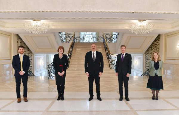 Prezident Vendi Mortonu qəbul etdi - Foto