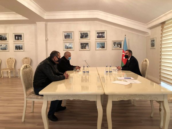 Tahir Mirkişili Sumqayıtda seçiciləri qəbul edib – FOTOLAR