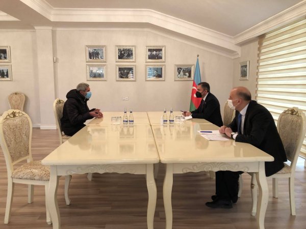 Tahir Mirkişili Sumqayıtda seçiciləri qəbul edib – FOTOLAR