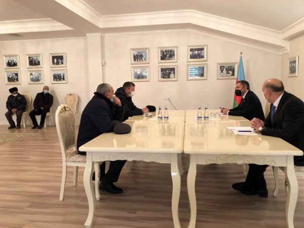 Tahir Mirkişili Sumqayıtda seçiciləri qəbul edib – FOTOLAR